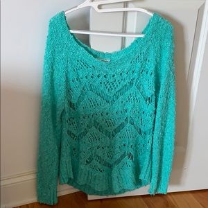 O’Neill Teal Sweater/Beach coverup